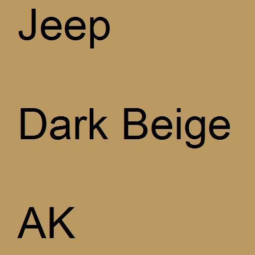 Jeep, Dark Beige, AK.